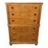 Hickory White Biedermeier Chest Highboy Dresser