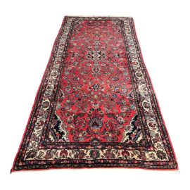Antique Persian Handknotted Area Rug - 5′4″ × 13′