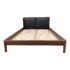 Queen Size Stockholm Leather Bed Frame. Original Price: $1,250