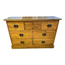 Laura Ashley Garrat Honey Finish Eight Drawer Dresser