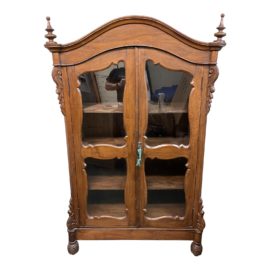 Gado Gado Teak Glass Front Cabinet