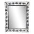 Wrought Iron Leaf Motif Mirror