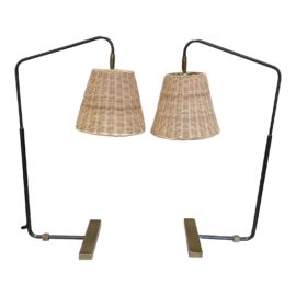 Serena & Lily Flynn Table Lamps - a Pair. Original Price: $696