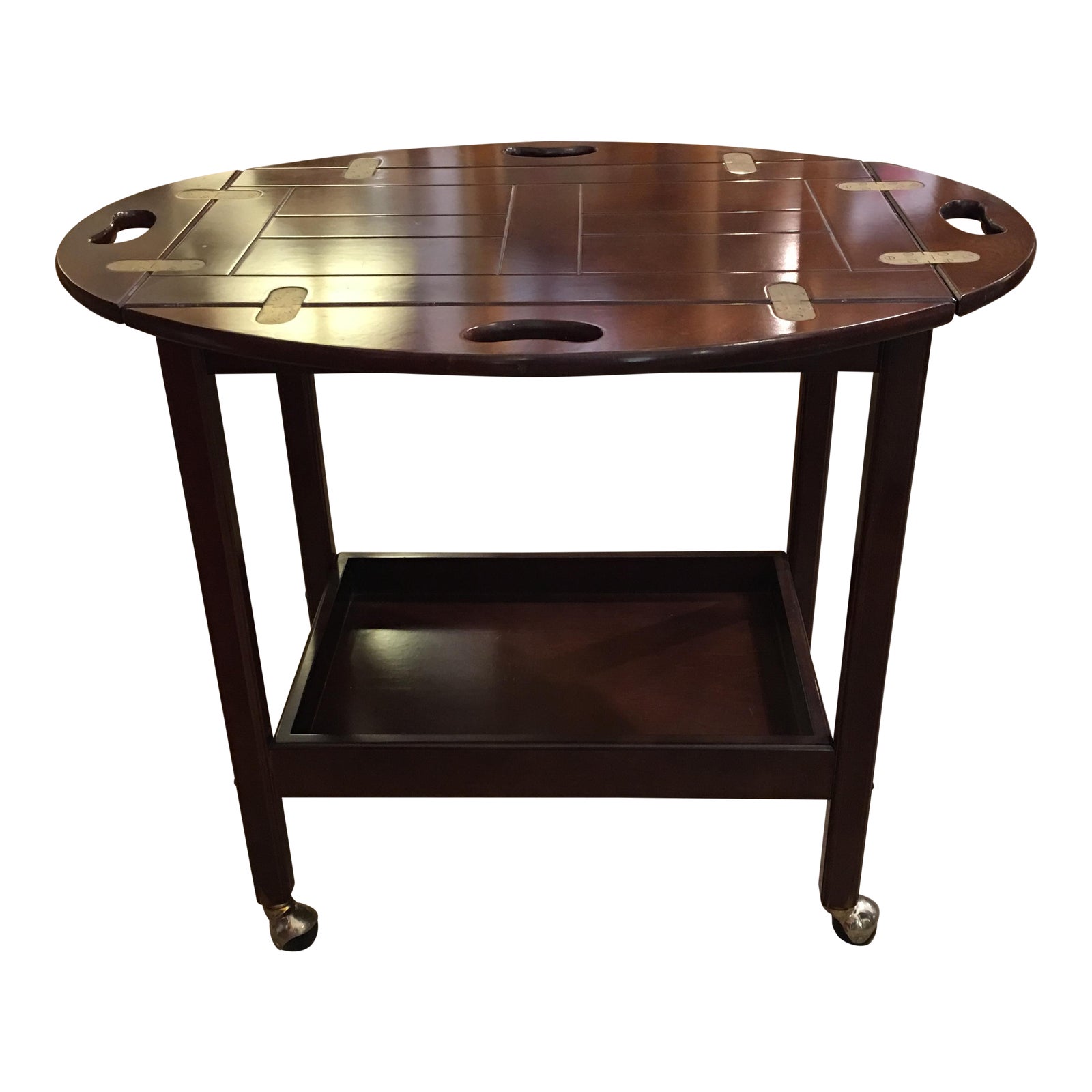 Bombay Company Butler Tray Table/Cart on Casters - Design Plus Gallery, image size:1600x1600