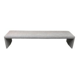 Coalesse Custom Micro Fiber Grey Bench