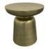 West Elm Antiqued Brass Side Table. Original Price: $160