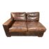 Restoration Hardware Maxwell Leather Right Arm Luxe Sofa. Original Price: $7,095