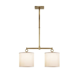 Barbara Barry French Cuff Double Pendant