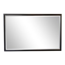 Contemporary Large Black Wall Mirror