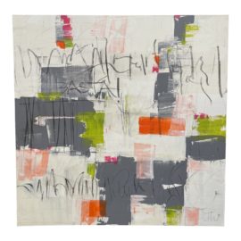 Isabel Wyatt Original Mixed Media Painting "Basta"