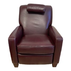 Relax-the-Back Electric Leather Recliner Chair