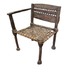 19th Century Ethiopian Wedding Chair