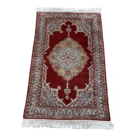 Persian Tabriz Silk + Wool Rug - 2′6″ × 4′6″. Original Price: $1,100