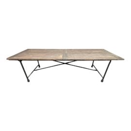 Restoration Hardware Flatiron Rectangular Dining Table. Original Price: $1,865