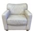 Davani Chateau d'Ax Bone Leather Arm Chair. Original Price: $800