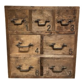 Andrew Martin Numbers Seven Drawer Dresser