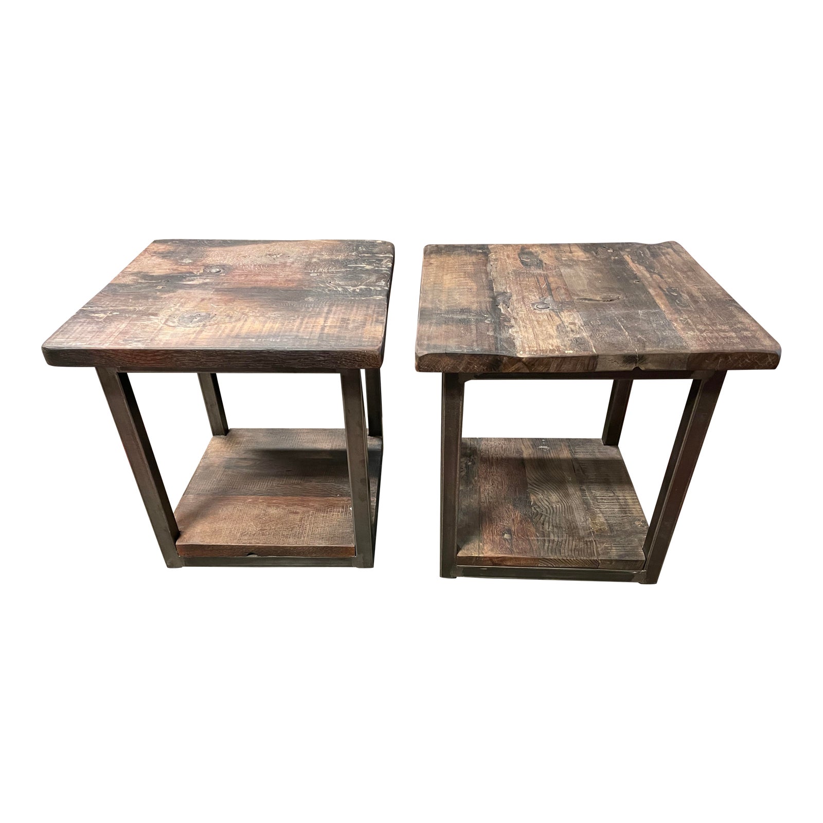 Timothy Oulton Axel Mk3 Side Tables- a Pair. Original Price