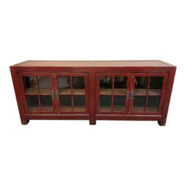 Ethan Allen Ming Large Media + Credenza. Original Price: $2,329
