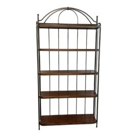 Charleston Forge Iron + Wood Etagere