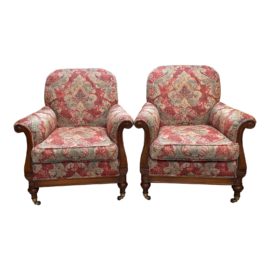 Beacon Hill Custom Arm Chairs, a Pair