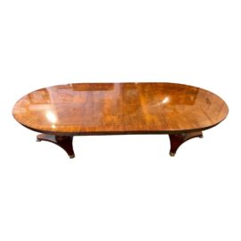 Henredon Double Pedestal Extension Dining Table. Original Price: $5.400