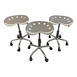 Flash Furniture Tractor Seat Adjustable Stools, Set of Three