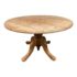 Antique Reproduction Round Pedestal Pine Dining Table