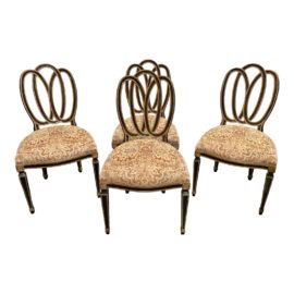Dennis & Leen Ribbon-Back English Side Chair - Set of 4. Original Price: $14,857