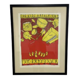 Rock for Kids Charity Poster - Custom Framed