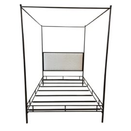 Queen Size Oly Studio Marco Canopy Bed. Original Price: $6,300