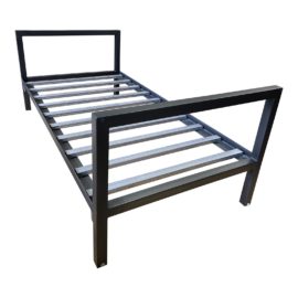 Twin Size Room & Board Parsons Metal Bed Frame. Original Price: $700