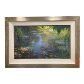 Greg Singley "Landscape of Reflections" Oil Painting - Framed. Original Price: $11,500