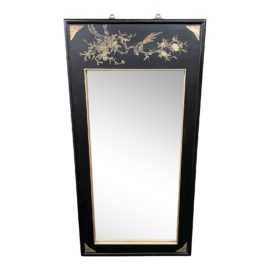 Vintage Black + Gold Motifs Mirror