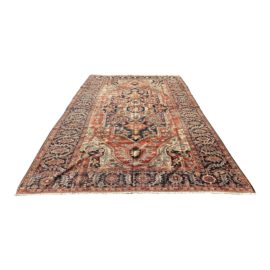 Vintage Kilim Area Rug, Large Scale - 8′10″ × 13′