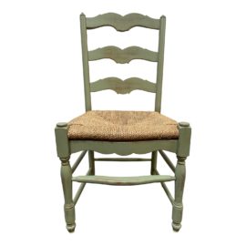 Habersham Home French Cottage Ladder Back Side Chair. Original Price: $1,169