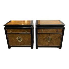 Raymond K. Sobota for Century Furniture Chin Hua Nightstand - a Pair