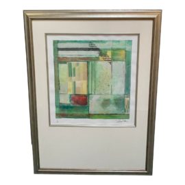 Original Contemporary Abstract Mixed Media Artwork, Signed