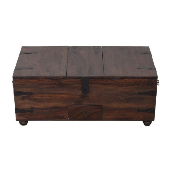 crate-and-barrel-taka-trunk-coffee-table-second-hand
