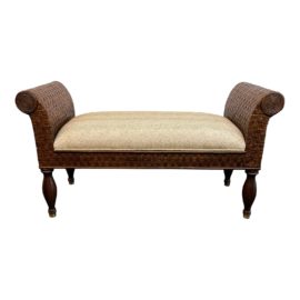 Ethan Allen Alexis Plantation Style Bench
