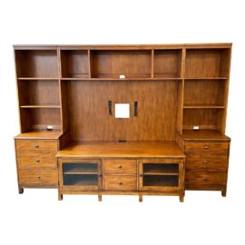 Ethan Allen Tango Hawke Media Center + Storage. Original Price: $4,000