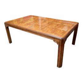 Drexel Heritage Sketchbook Marquetry Dining Table