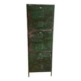 Mid 20th Century General Steel Products Locker Tower