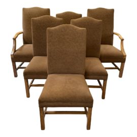 Custom Design Dining Chairs, a Set of Six