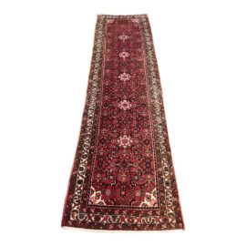 Vintage Persian 100% Wool Runner - 2′9″ × 10′1″
