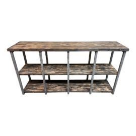 H .D. Buttercup Industrial Wood + Metal Console. Original Price: $3,000