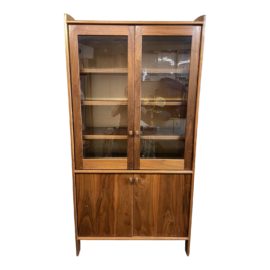 Custom Mid-Century Modern China Cabinet. Original Price: $2,499