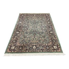 Pearl Couristan Ispahan Design Green Persian Style Rug - 5′7″ × 7′8″