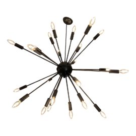 Modloft Sputnik Style 24 Light Contemporary Chandelier