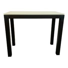 Room & Board Parsons Glass + Metal Console Table. Original Price: $769