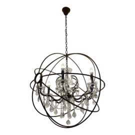 Restoration Hardware Timothy Oulton Foucault's Orb Chandelier. Original Price: $3,425